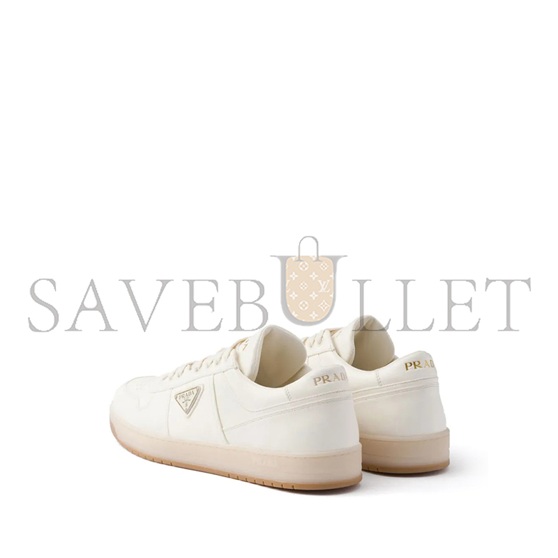 PRADA DOWNTOWN LEATHER SNEAKERS 